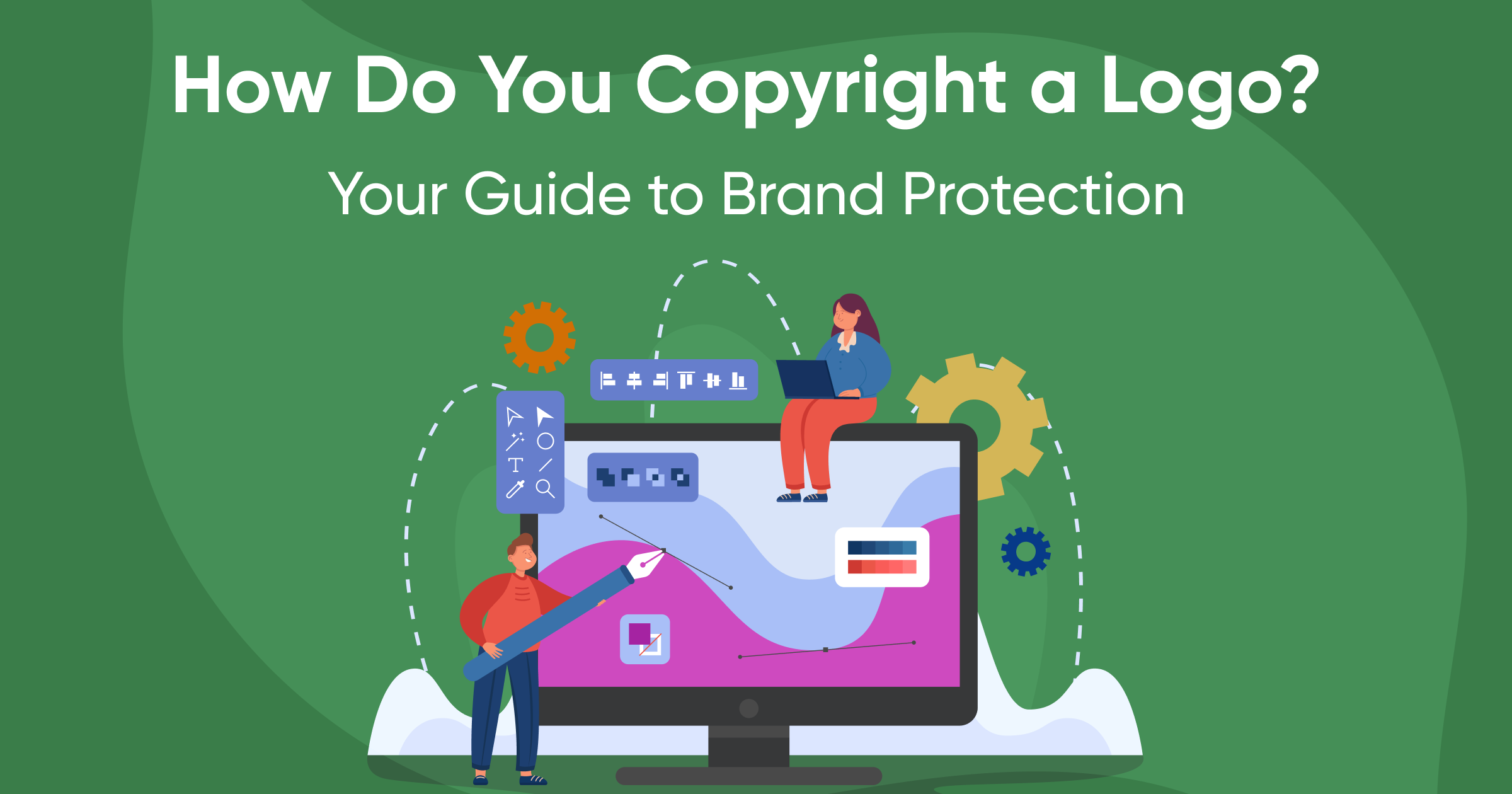 How do you copyright a logo